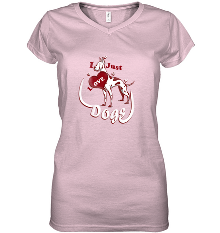 Womens Short Sleeve Jersey V-neck