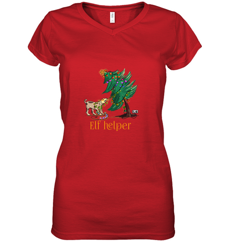 Women's Short Sleeve Jersey V-neck